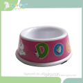 Popular quality assurance hot sale factory customed bone shaped dog bowl